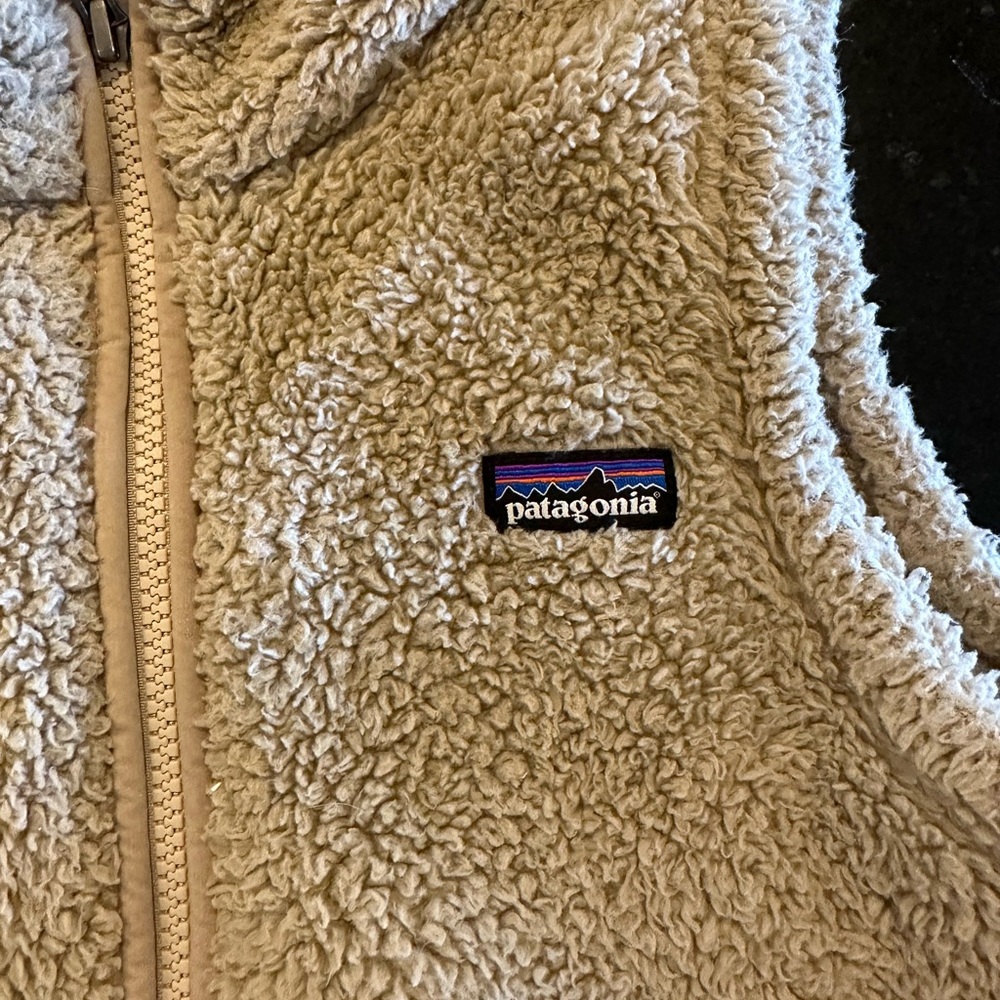 Girls size L (12) Patagonia Teddy Bear Vest